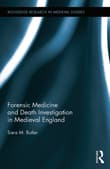 Book cover of Forensic Medicine and Death Investigation in Medieval England