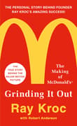 Book cover of Grinding It Out: The Making of McDonalds
