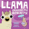 Book cover of Llama Unleashes the Alpacalypse