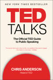 Book cover of TED Talks: The Official TED Guide to Public Speaking