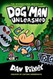 Book cover of Dog Man Unleashed
