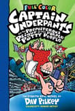 Book cover of Captain Underpants and the Preposterous Plight of the Purple Potty People
