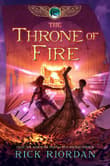 Book cover of The Throne of Fire