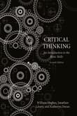 Book cover of Critical Thinking: An Introduction to the Basic Skills