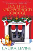 Book cover of Death of a Neighborhood Scrooge