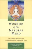 Book cover of Wonders of the Natural Mind: The Essense of Dzogchen in the Native Bon Tradition of Tibet