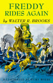Book cover of Freddy Rides Again