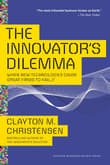 Book cover of The Innovator's Dilemma