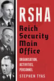 Book cover of RSHA Reich Security Main Office: Organisation, Activities, Personnel