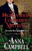 Book cover of The Highlander's Forbidden Mistress