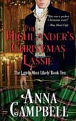 Book cover of The Highlander's Christmas Lassie