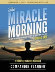 Book cover of The Miracle Morning Companion Planner