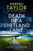 Book cover of Death in a Shetland Lane