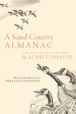 Book cover of A Sand County Almanac: And Sketches Here and There