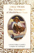 Book cover of The Adventures of Huckleberry Finn