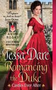 Book cover of Romancing the Duke