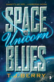 Book cover of Space Unicorn Blues