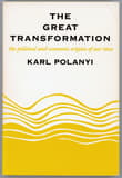 Book cover of The Great Transformation: The Political and Economic Origins of Our Time