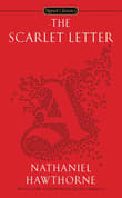 Book cover of The Scarlet Letter