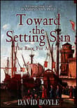 Book cover of Toward the Setting Sun: Columbus, Cabot, Vespucci, and the Race for America