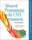 Book cover of Advanced Programming in the Unix Environment
