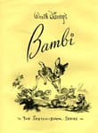 Book cover of Walt Disney's Bambi: The Sketchbook Series
