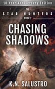 Book cover of Chasing Shadows
