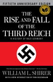 Book cover of The Rise and Fall of the Third Reich: A History of Nazi Germany