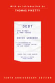 Book cover of Debt