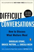 Book cover of Difficult Conversations: How to Discuss What Matters Most