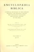 Book cover of Encyclopaedia Biblica