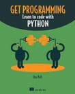 Book cover of Get Programming: Learn to Code with Python