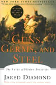 Book cover of Guns, Germs, and Steel