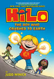 Book cover of Hilo Book 1: The Boy Who Crashed to Earth