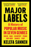 Book cover of Major Labels: A History of Popular Music in Seven Genres
