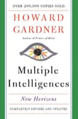 Book cover of Multiple Intelligences: New Horizons in Theory and Practice