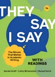 Book cover of "They Say / I Say"