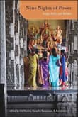 Book cover of Nine Nights of Power: Durga, Dolls, and Darbars