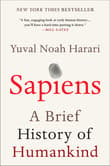 Book cover of Sapiens: A Brief History of Humankind