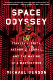 Book cover of Space Odyssey: Stanley Kubrick, Arthur C. Clarke, and the Making of a Masterpiece