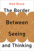 Book cover of The Border Between Seeing and Thinking