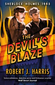 Book cover of The Devil's Blaze: Sherlock Holmes 1943