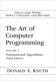 Book cover of The Art of Computer Programming