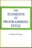 Book cover of The Elements of Programming Style