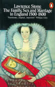 Book cover of The Family, Sex and Marriage in England, 1500-1800