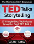 Book cover of TED Talks Storytelling: 23 Storytelling Techniques from the Best TED Talks