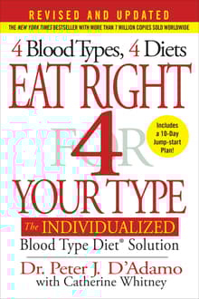 Book cover of Eat Right 4 Your Type: The Individualized Blood Type Diet Solution