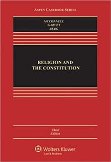 Book cover of Religion and the Constitution