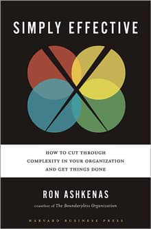 Book cover of Simply Effective: How to Cut Through Complexity in Your Organization and Get Things Done