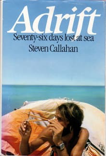 Book cover of Adrift: Seventy-six Days Lost at Sea